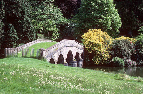 Turf Bridge, Stourhead Estate, Wiltshire, England