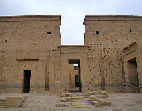 Ptolomeic temple of Isis, Philae, Egypt