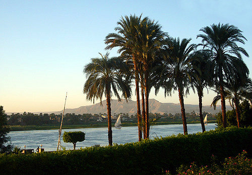 The Nile at Luxor, Egypt