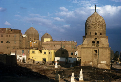 Egypt, Cairo, Eastern side known as the City of the Dead Mamluk Tombs