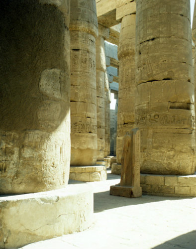 Egypt, Karnak, Temple of Amon, the hypostyle hall, 19th Dynasty