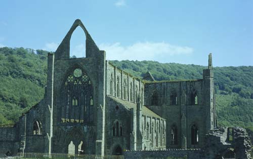 Tintern Abbey, Chepstow, Monmouthshire, England, Great Britain