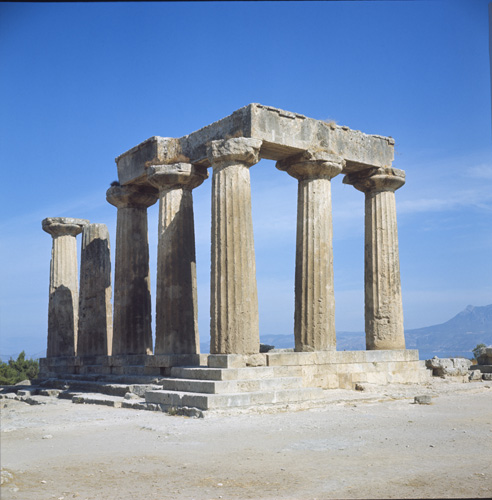 Temple of Apollo, 6th century BC, Corinth, Greece