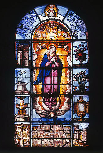 Immaculate Conception, Linard Gonthier, seventeenth century, Troyes Cathedral, France