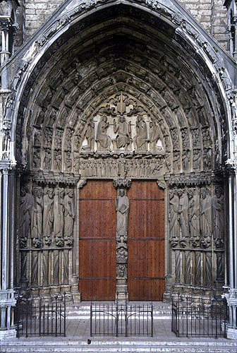 Chartres Cathedral, South Porch, central bay