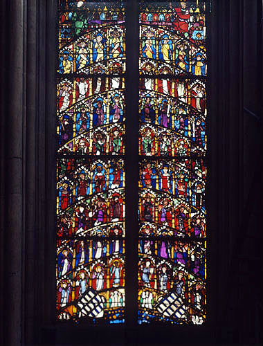 All Saints window, 1315-20, St John