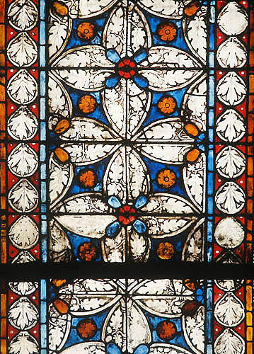 Grisaille detail, 1280-90, sacristy, Kolner Dom, Germany