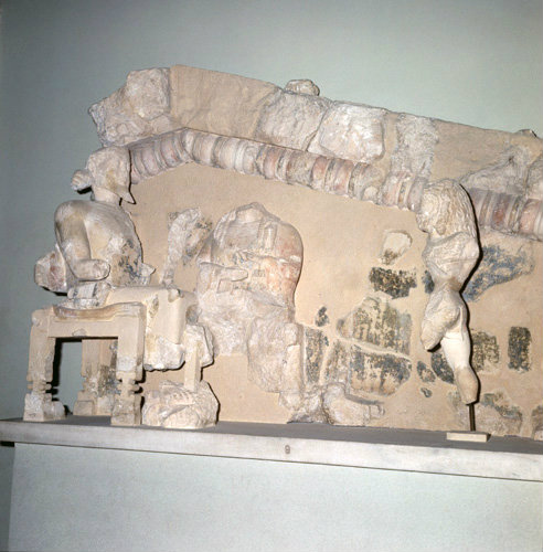 Greece Athens Acropolis Museum  Archaic Pedimental group 7-6th century BC
