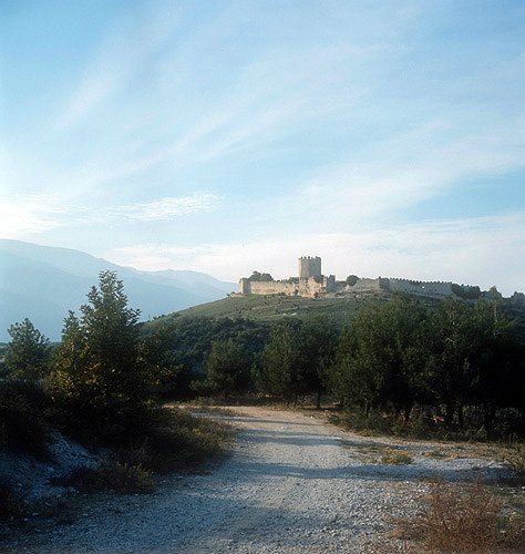 Medieval fortress near Katerini, Greece