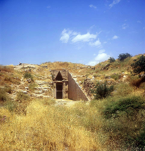 Tomb of Clytemnestra, Mycenae, Greece