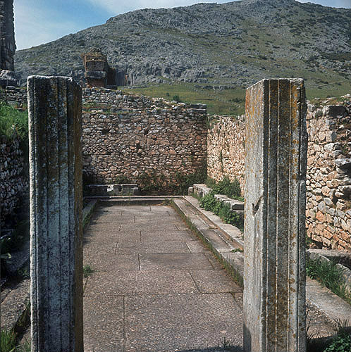 Latrines with the Acropolis and St Paul
