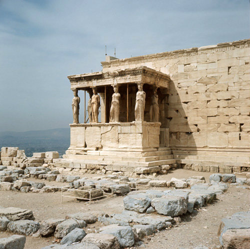 Greece Athens Acropolis the Erechtheion 409-406 BC