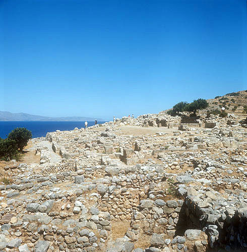 Minoan palace, Gournia, Crete, Greece