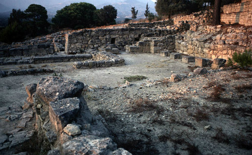 Greece, Crete, Minoan  summer palace of Ayia Triada