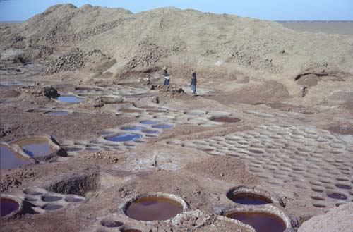 Salt pans, Teguidda, Niger