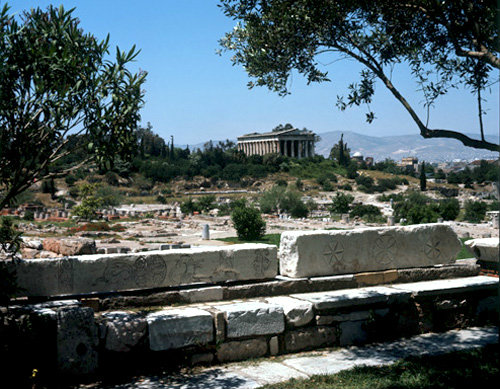 Greece Athens the Athenian Agora