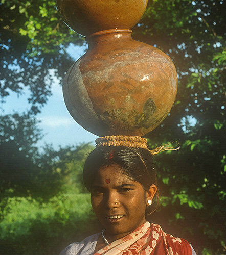 Water carrier, India