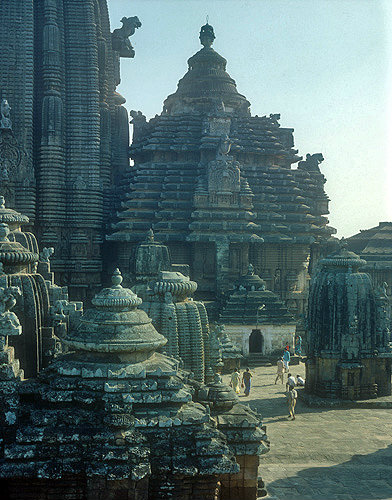 Lingaraja Temple, seventh to twelfth century, Bhubaneswar, Odisha formerly Orissa, India