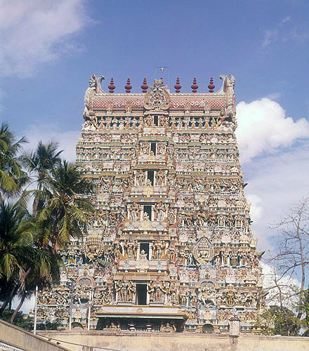 Meenakshi Amman Hindu temple, Madurai, Tamil Nadu, India
