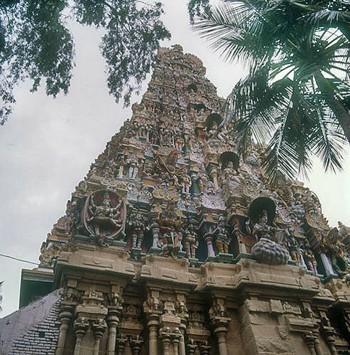 Koodal Azhagar Hindu Temple, Madurai, Tamil Nadu, India