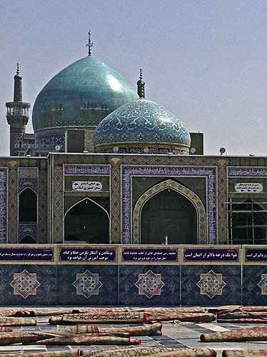 Haram-e Razavi shrine complex commemorating the martyrdom in AD817 of Shia Islam