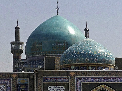 Haram-e Razavi shrine complex, commemorating the martyrdom in AD817 of Shia Islam