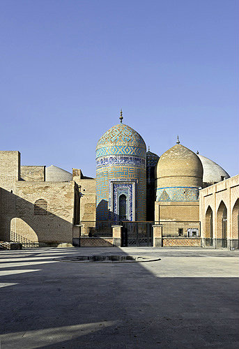 Sheikh Safi ad-Din Mausoleum complex, fourteenth century, (Allah Allah tower), the sheikh founded the Safavid dynasty, Ardabil, Iran