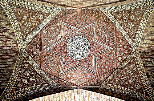 Oljeitu Mausoleum, built 1302-1312 by Mongol ruler Il-Khan Olijeitu otherwise known as Muhammad Khodabandeh, Soltaniyeh, Iran