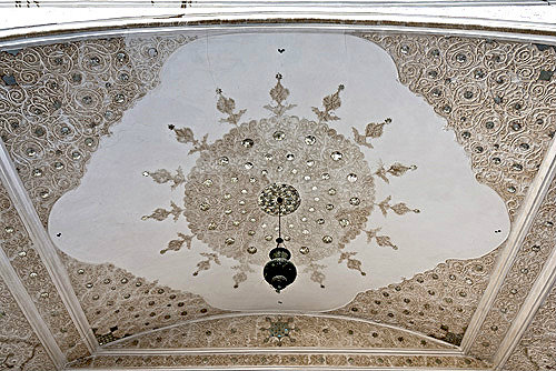Water Museum, in a large restored house with fine plasterwork and qanats (underground water channels) beneath, Yazd, Iran