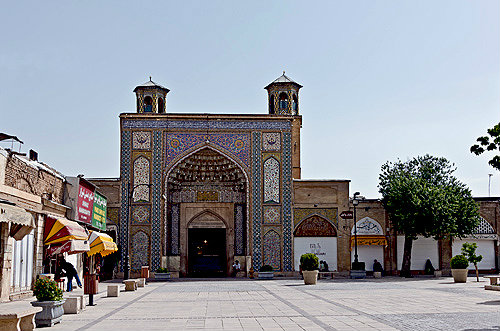 Majed-e Vakil (Vakil Mosque), built 1751-1773 during Zahn period, restored nineteenth century, during Qajar period, Shiraz, Iran