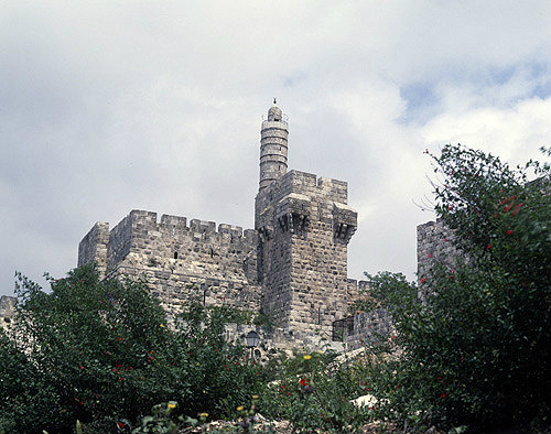 Israel, Jerusalem, the Citadel, Tower of David (Phasael