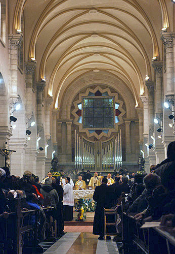 Israel, Midnight Mass, Christmas Eve at St Catherines Church, Bethlehem