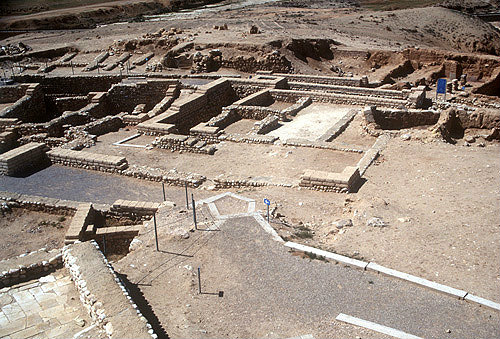 Israel, Tel Beersheva, excavations of eighth century BC houses