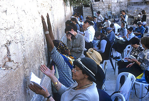 Israel, Jerusalem, the Western Wall, womens