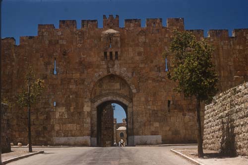 St Stephens Gate (Lion Gate), Jerusalem, Israel