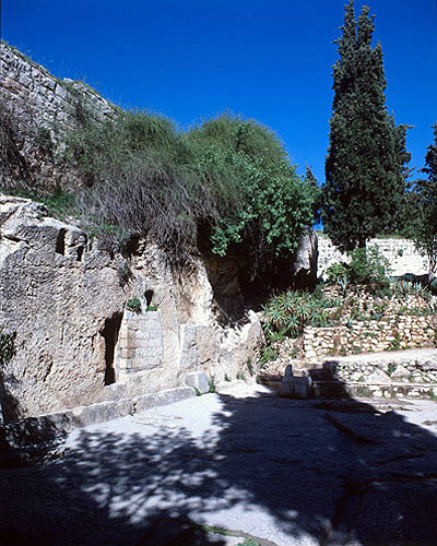 Garden Tomb, exterior, Jerusalem, Israel