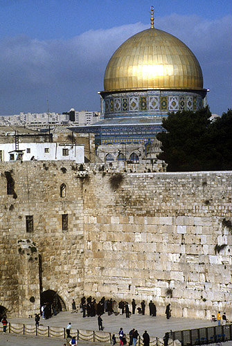 Western Wall and Dome of the Rock, Jerusalem, Israel