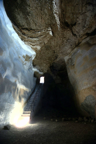 Israel Masada, the Cistern