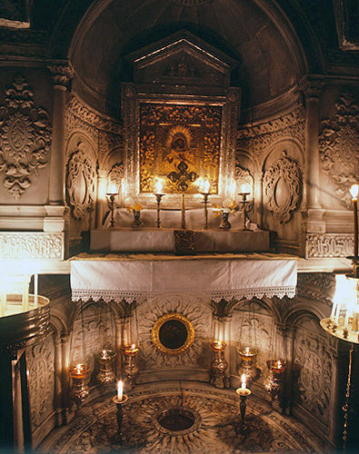 Israel, Jerusalem, the Tomb of St James in the Armenian Cathedral