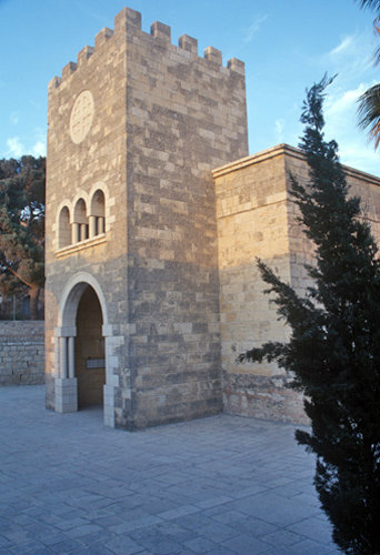 Israel, Jerusalem, Bethphage Franciscan church exterior