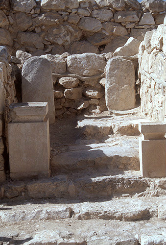 Israel, Tel Arad, Holy of Holies in Israelite temple