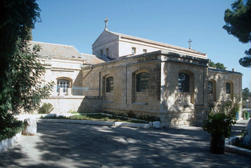 Israel, Jerusalem, Viri Galilaei, Modern Greek Church
