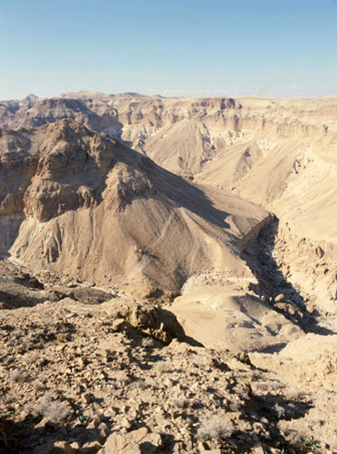 Israel Mount Elazar west of the Dead Sea