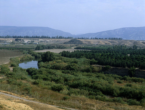 Israel, the River Jordan and the mountains of Gilead