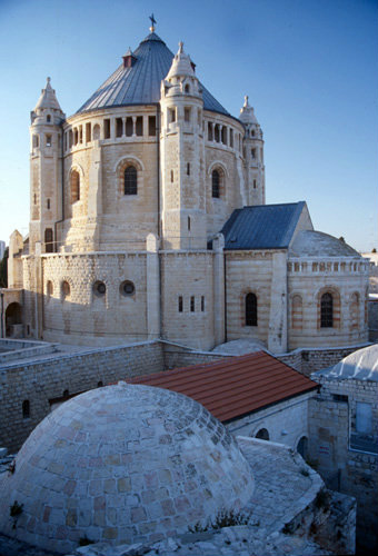 Israel, Jerusalem,  Dormition Abbey on Mount Zion