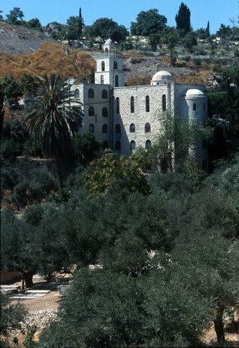 Israel, Jerusalem, Greek Orthodox Monastery of St Stephen in the Kidron Valley