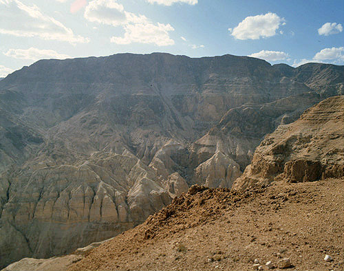Israel, Judean Hills and caves near the Dead Sea