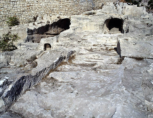 Site of tombs of fourteen Judean Kings south east of the city walls, City of David, Jerusalem, Israel