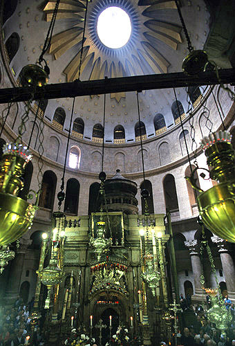Israel, Jerusalem, Sunday, Roman Catholic  Mass in the Holy Sepulchre Church