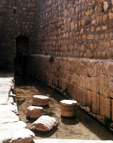 Israel, Jerusalem,  the Pool of Siloam